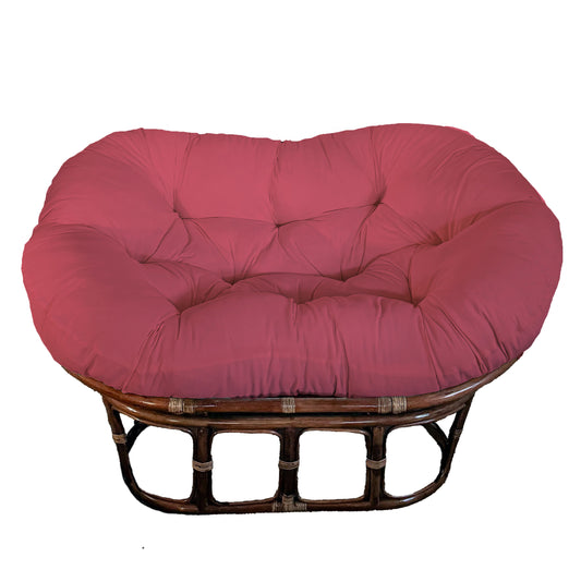 Double Papasan Chair frame with DELUXE cushion - Twill Fabric