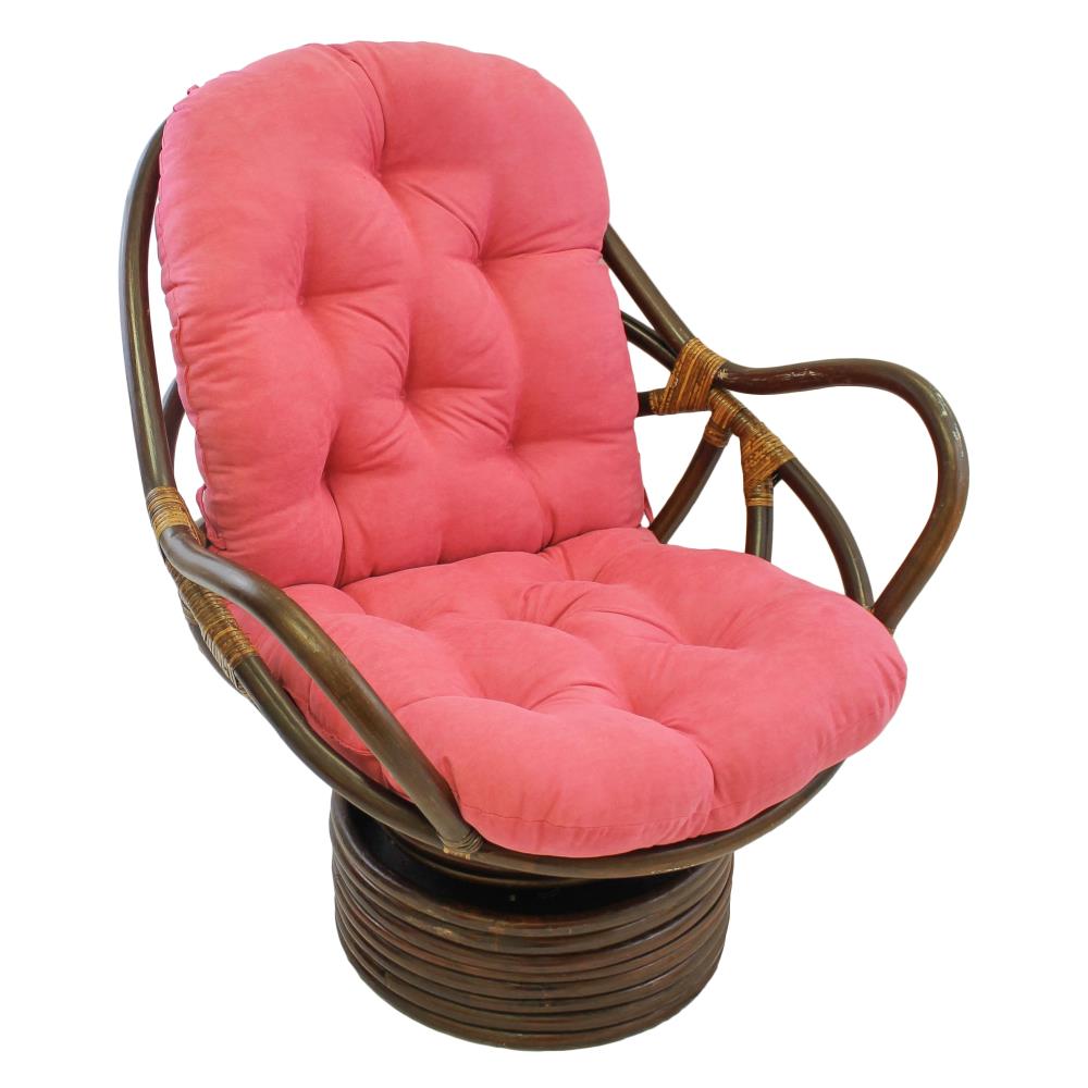 Swivel Rocker FRAME AND CUSHION - Microsuede Fabric