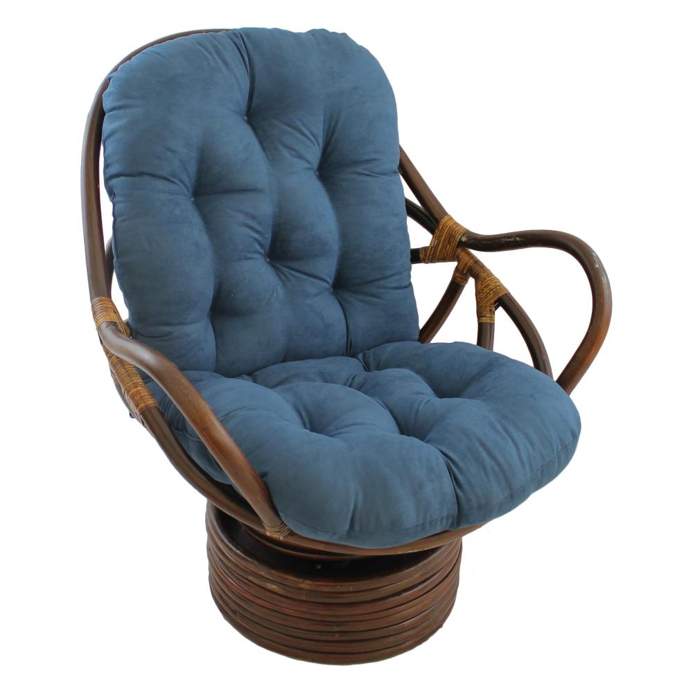 Swivel Rocker FRAME AND CUSHION - Microsuede Fabric