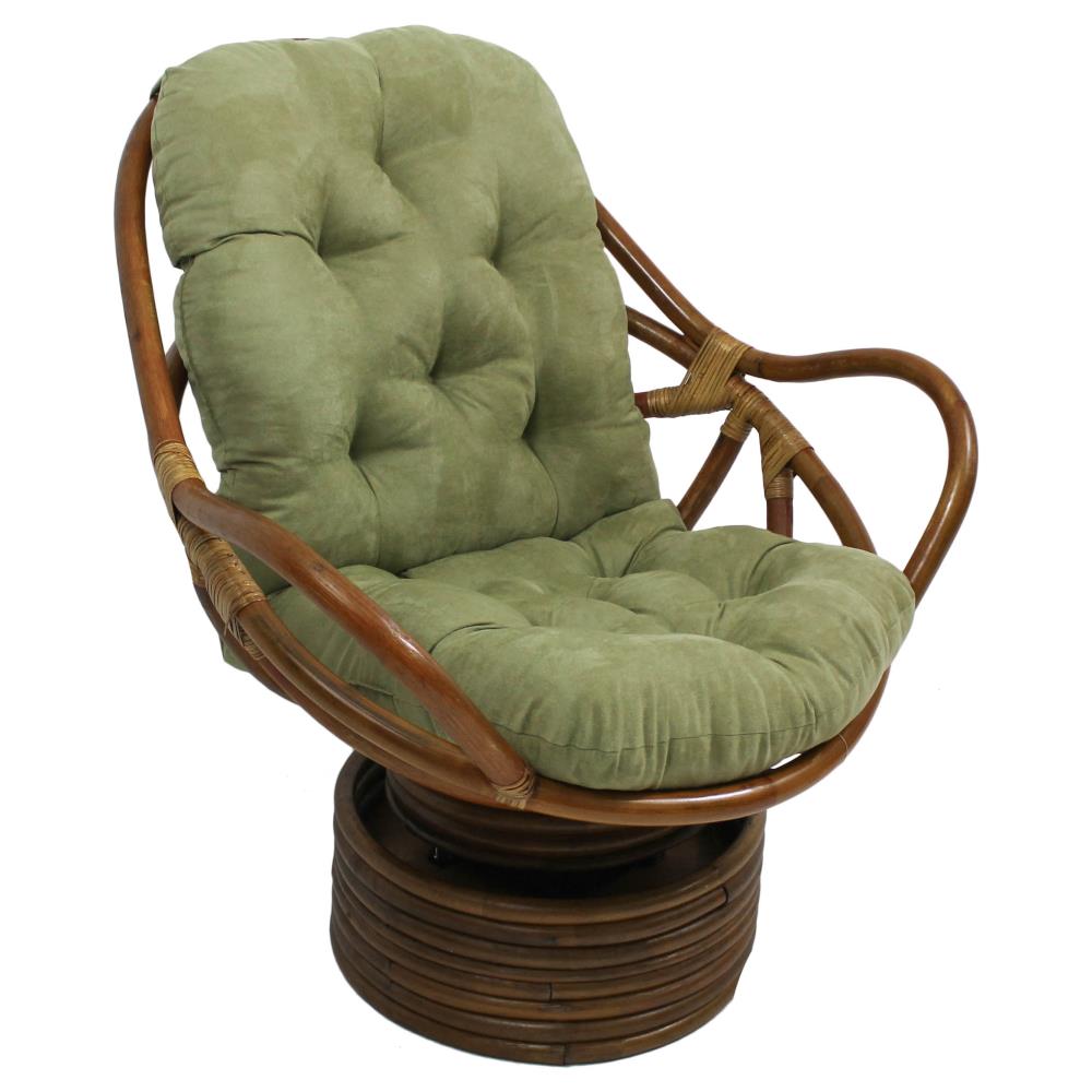 Swivel Rocker FRAME AND CUSHION - Microsuede Fabric