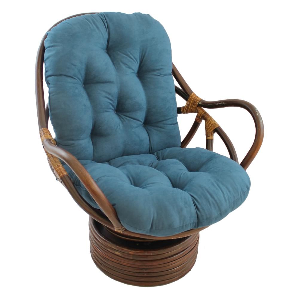 Swivel Rocker FRAME AND CUSHION - Microsuede Fabric