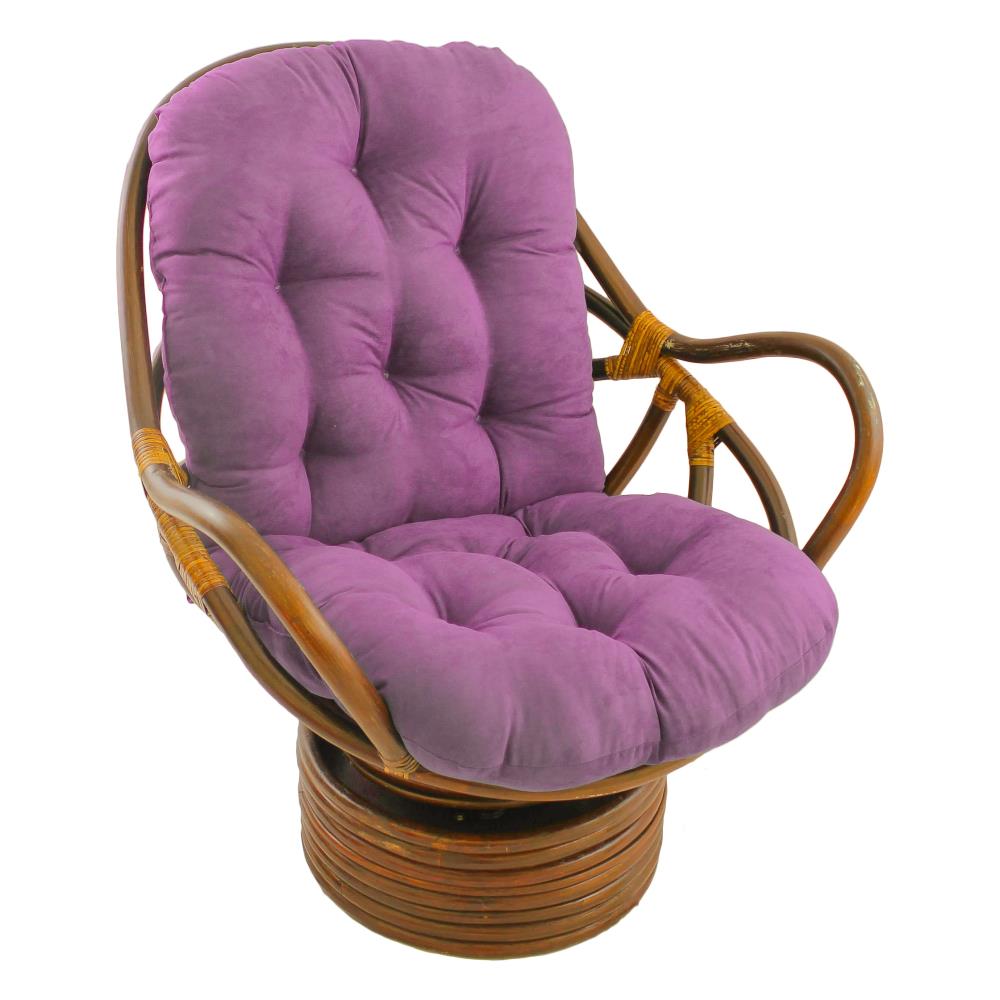 Swivel Rocker FRAME AND CUSHION - Microsuede Fabric