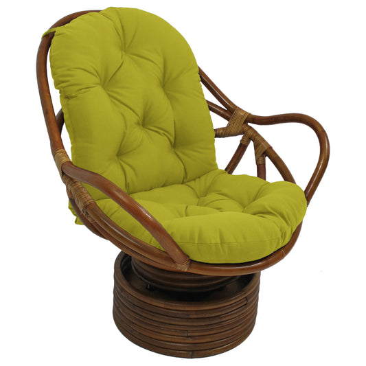 Swivel Rocker FRAME AND CUSHION - Solid Outdoor fabric