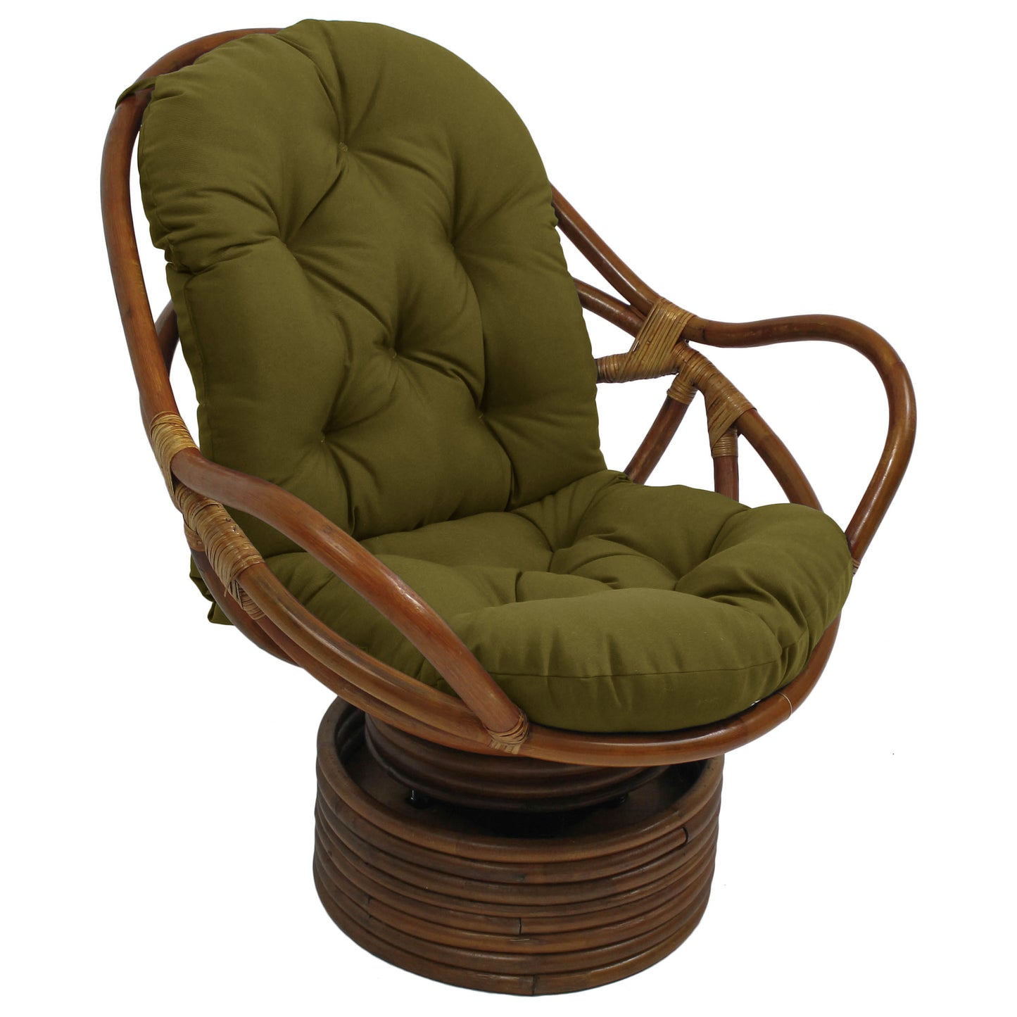 Swivel Rocker FRAME AND CUSHION - Solid Outdoor fabric