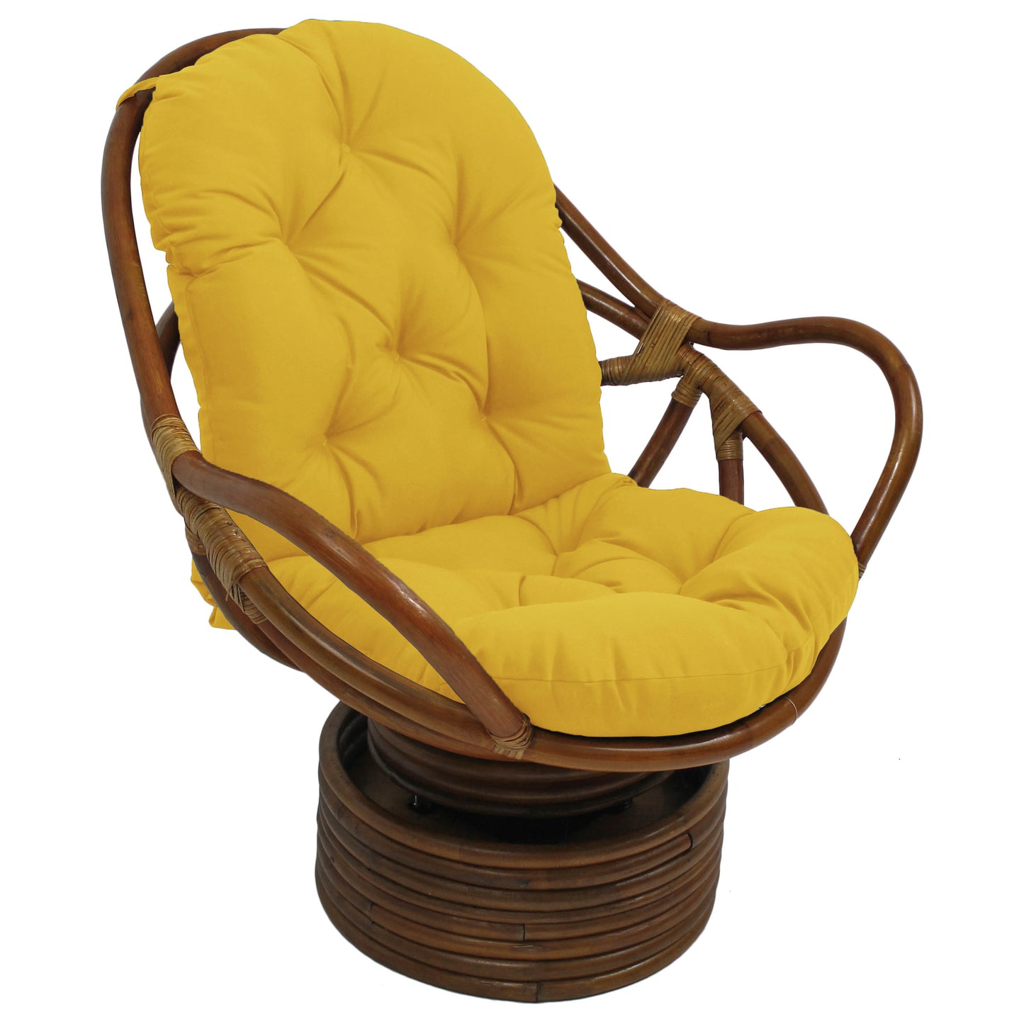 Swivel Rocker FRAME AND CUSHION - Solid Outdoor fabric