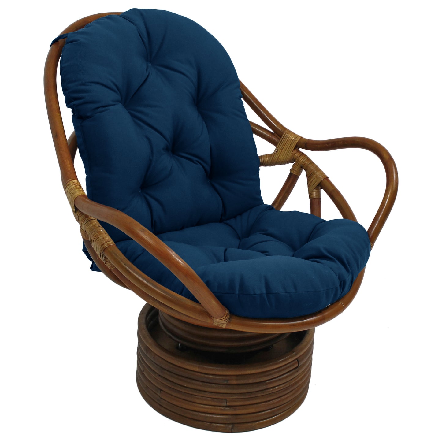 Swivel Rocker FRAME AND CUSHION - Solid Outdoor fabric