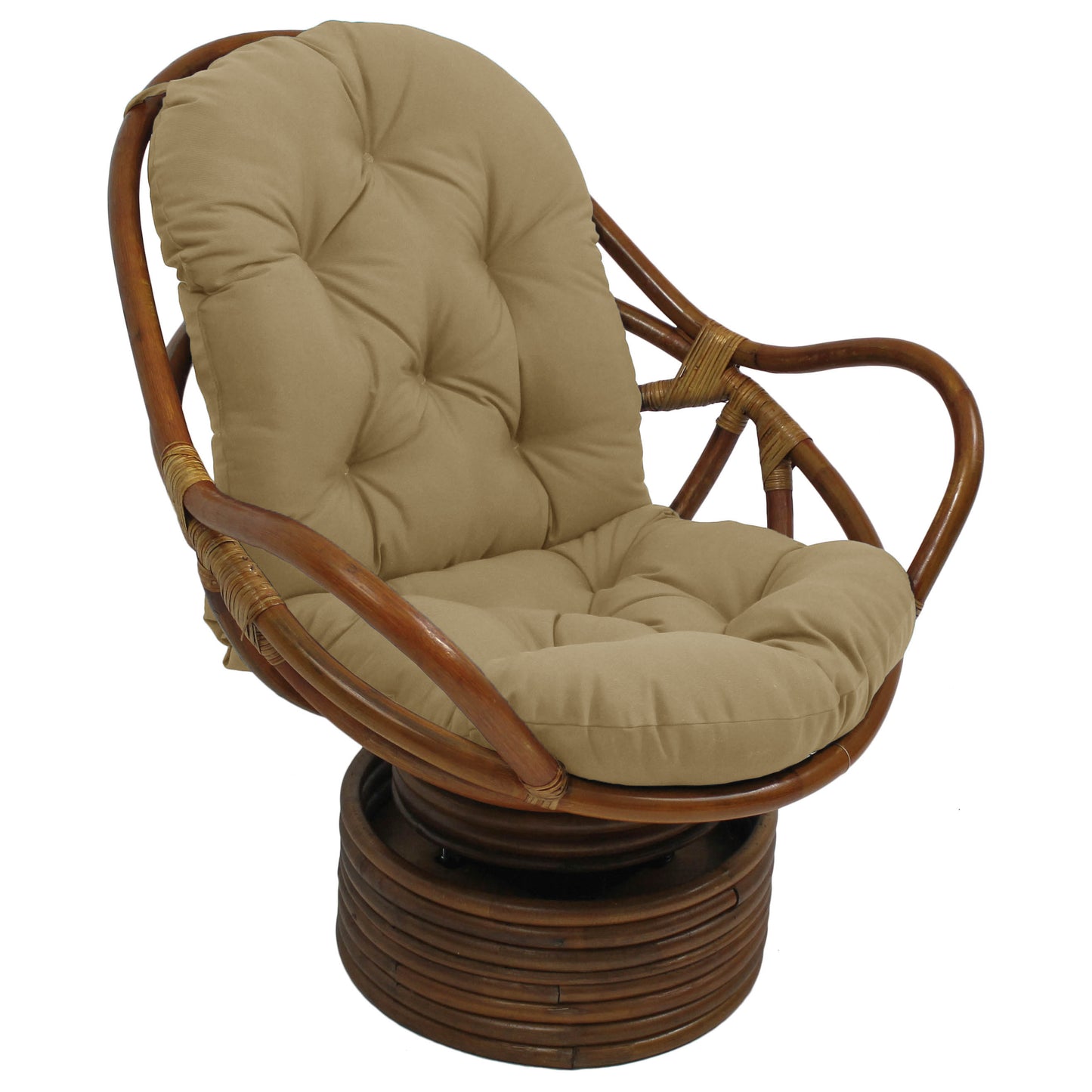 Swivel Rocker FRAME AND CUSHION - Solid Outdoor fabric