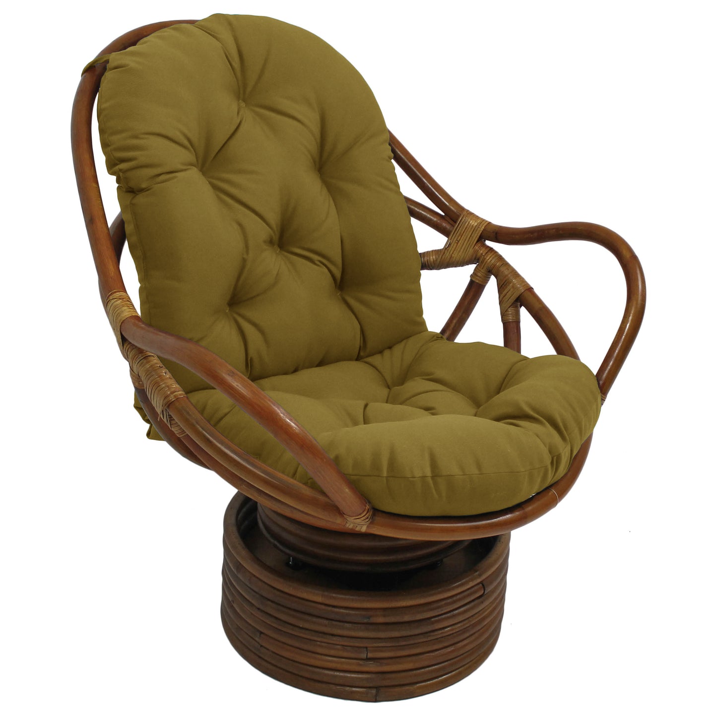Swivel Rocker FRAME AND CUSHION - Solid Outdoor fabric