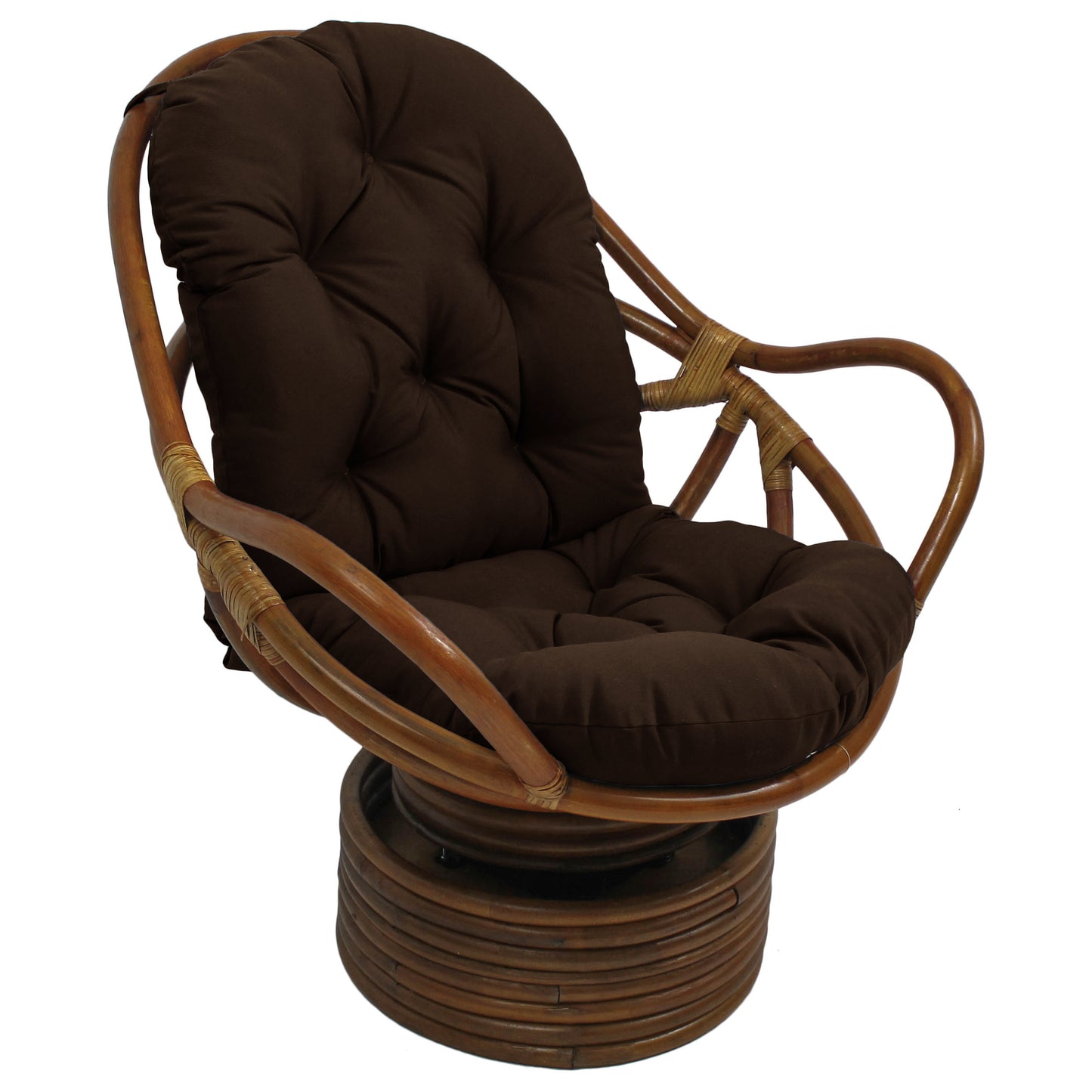 Swivel Rocker FRAME AND CUSHION - Solid Outdoor fabric