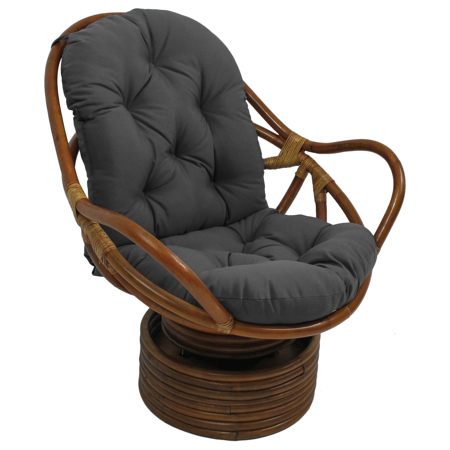 Swivel Rocker FRAME AND CUSHION - Solid Outdoor fabric