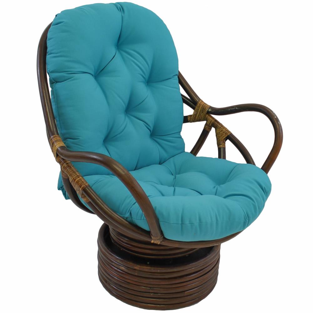 Swivel Rocker FRAME AND CUSHION - Twill Fabric
