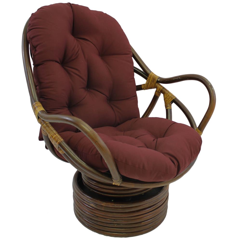 Swivel Rocker FRAME AND CUSHION - Twill Fabric