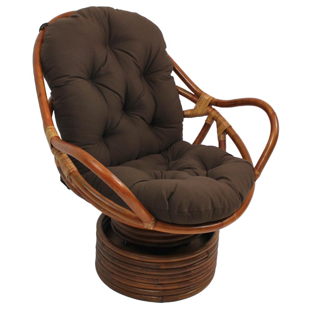Swivel Rocker FRAME AND CUSHION - Twill Fabric