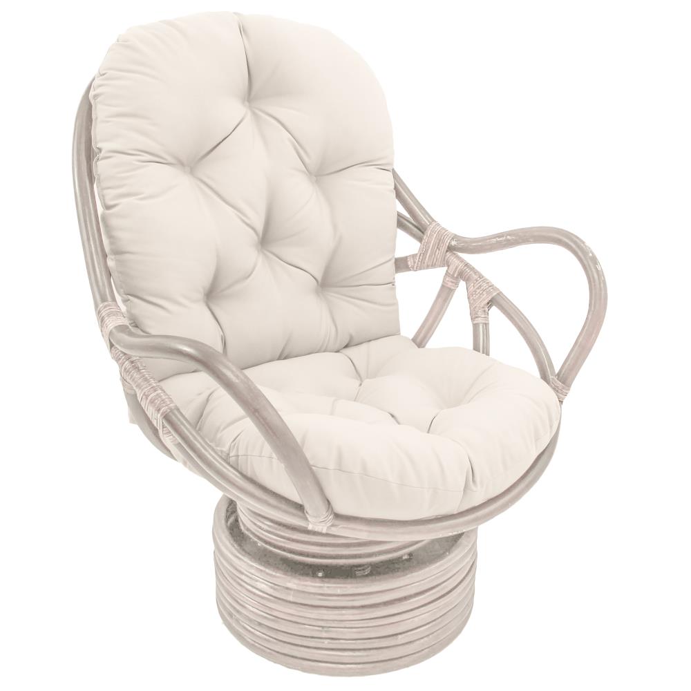 Swivel Rocker FRAME AND CUSHION - Twill Fabric