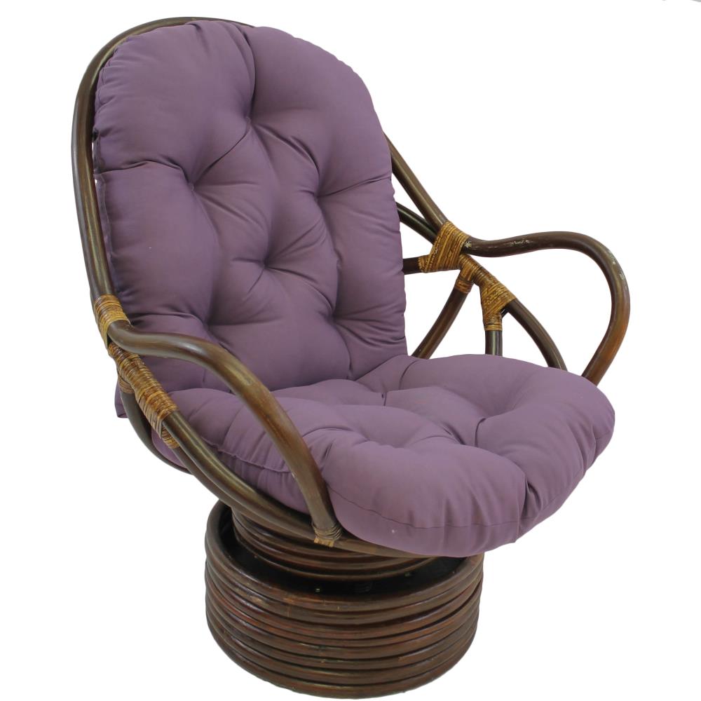 Swivel Rocker FRAME AND CUSHION - Twill Fabric