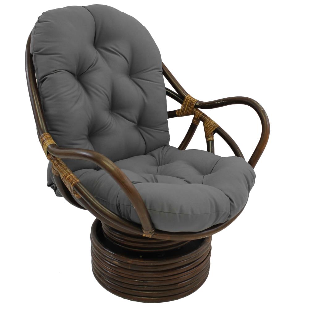 Swivel Rocker FRAME AND CUSHION - Twill Fabric
