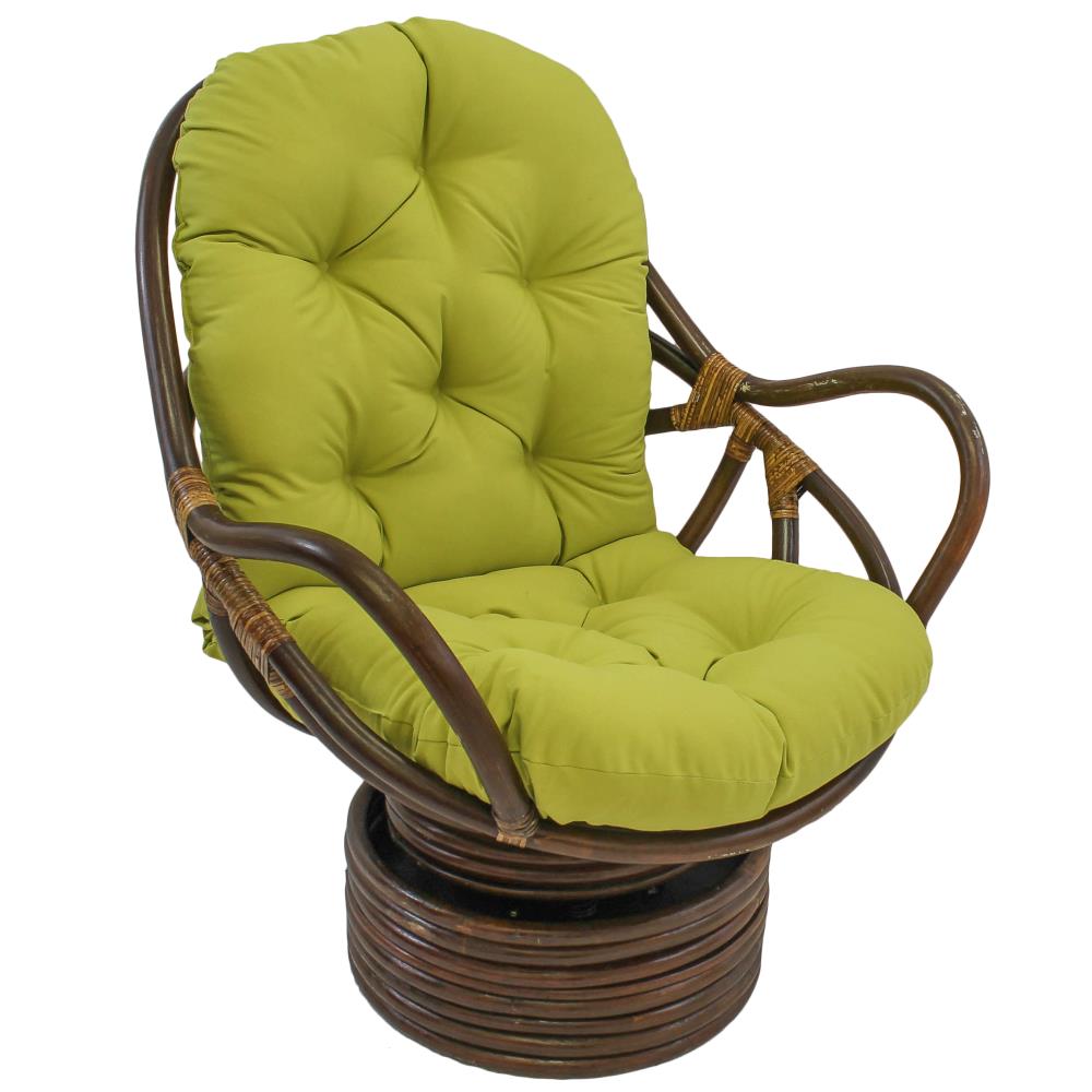 Swivel Rocker FRAME AND CUSHION - Twill Fabric