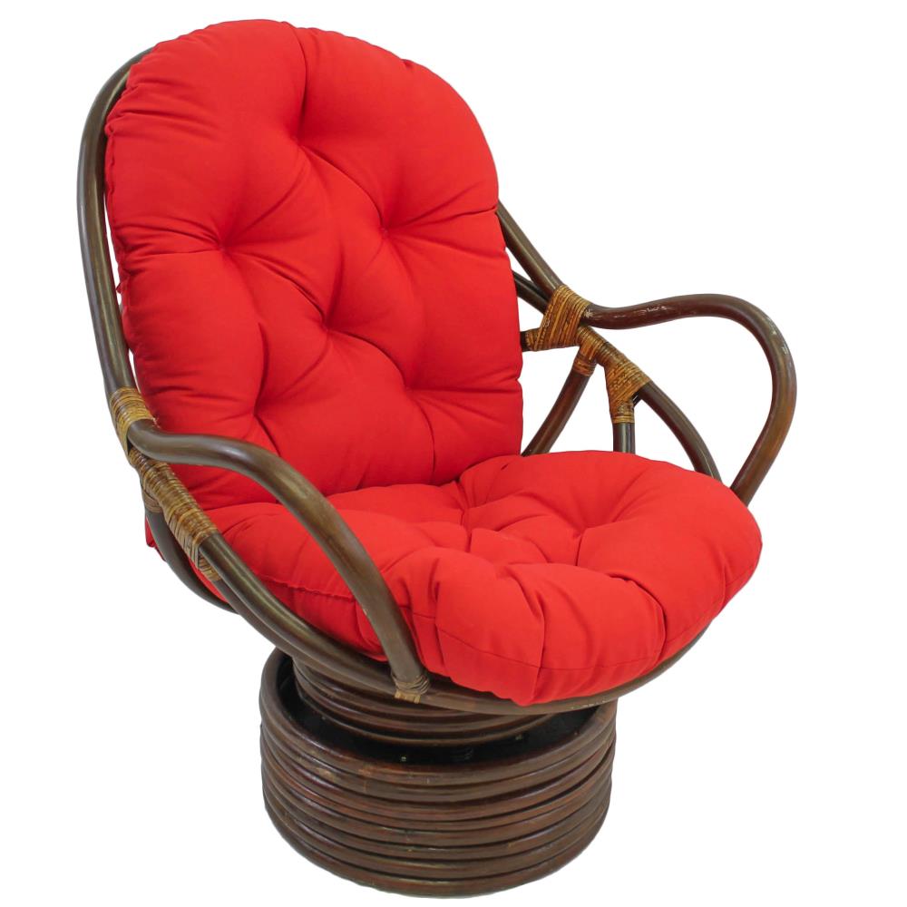 Swivel Rocker FRAME AND CUSHION - Twill Fabric
