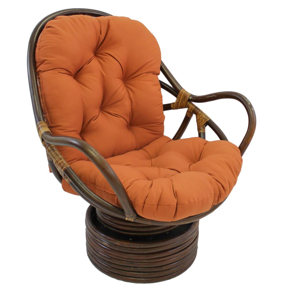 Swivel Rocker FRAME AND CUSHION - Twill Fabric