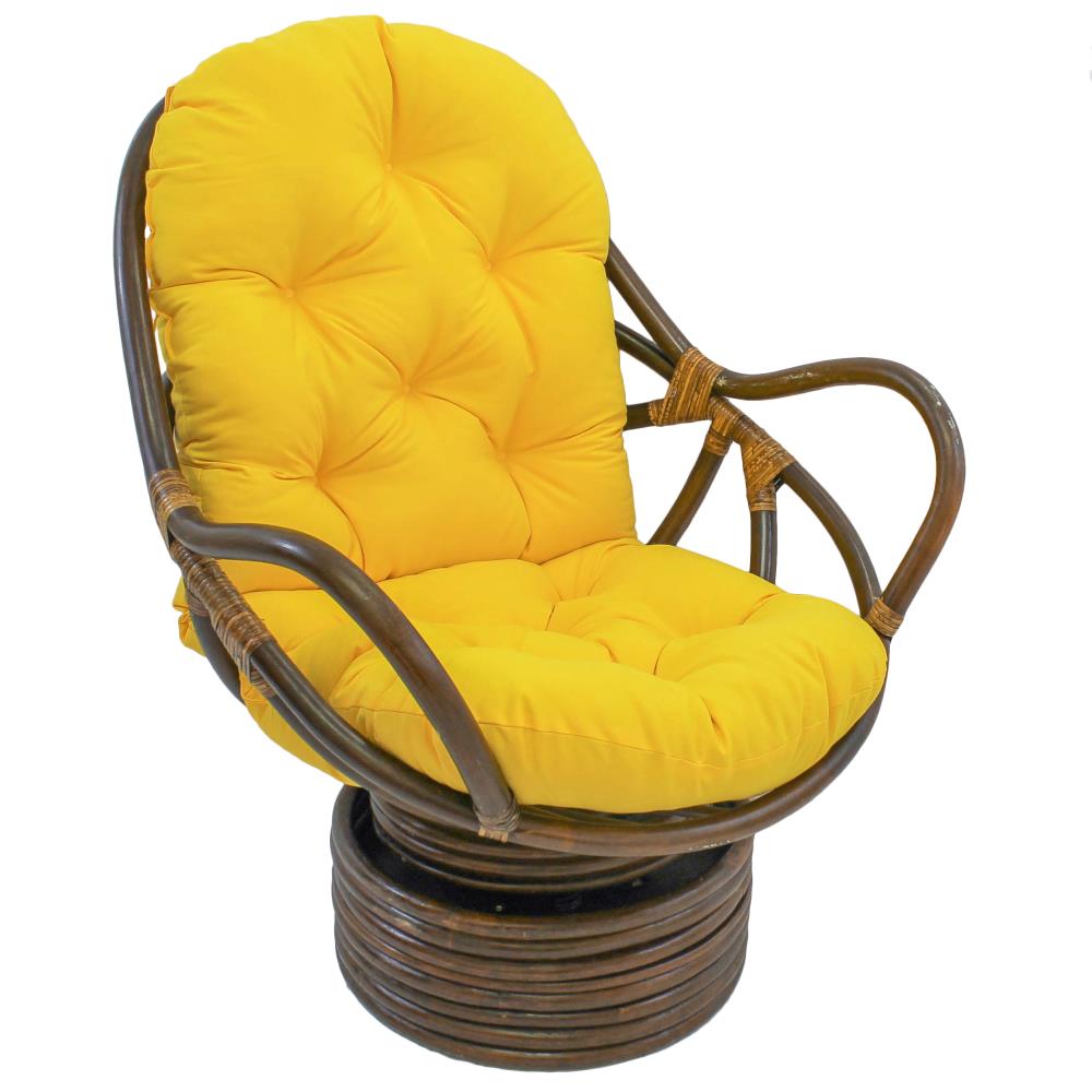 Swivel Rocker FRAME AND CUSHION - Twill Fabric