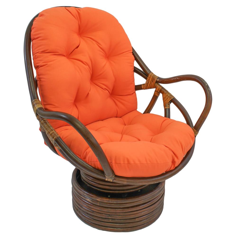 Swivel Rocker FRAME AND CUSHION - Twill Fabric
