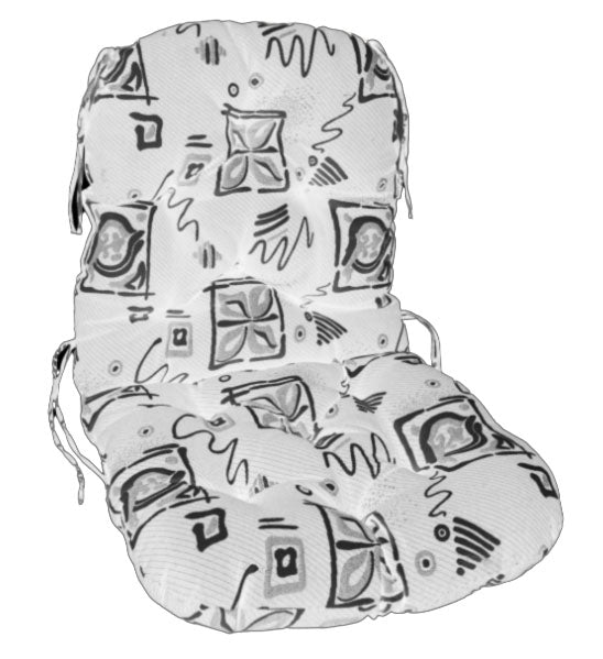 Swivel Rocker CUSHION -Outdoor Patterned fabric