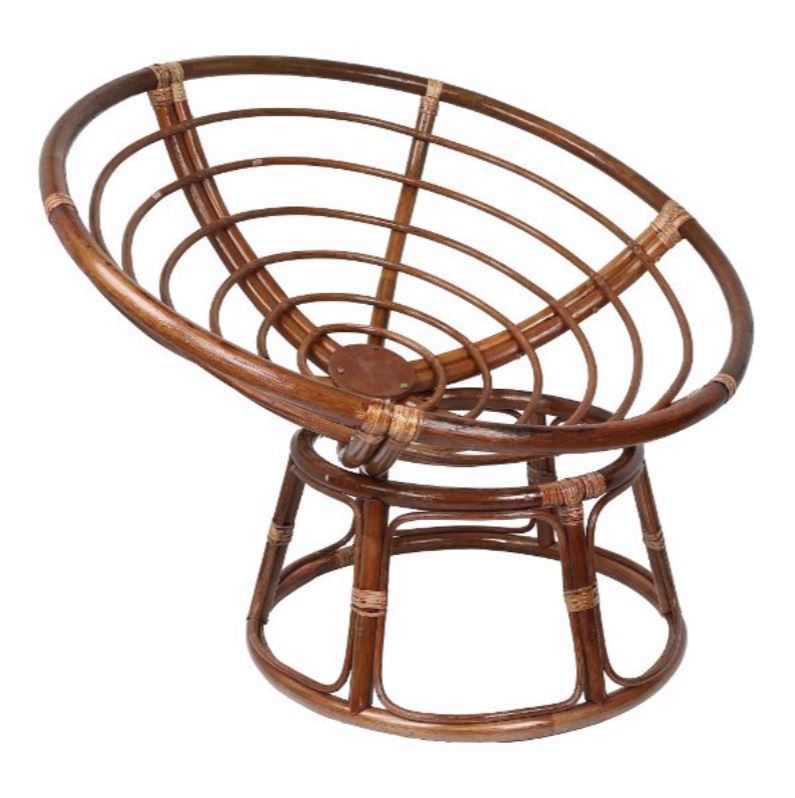 Single Papasan Frame 42″ and tufted cushion - Twill Fabric Range