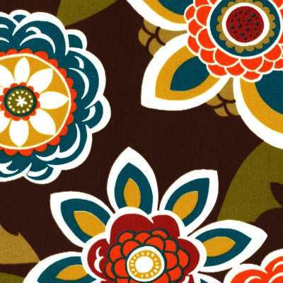 Swivel Rocker CUSHION -Outdoor Patterned fabric