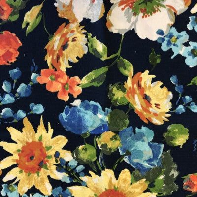 Double Papasan DELUXE cushion Only (NO FRAME) - Outdoor Patterned fabric