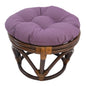 Footstool frame and cushion (Tufted Style) - Twill Fabric