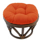Footstool frame and cushion (Tufted Style) - Twill Fabric