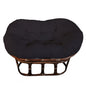 Double Papasan Chair frame with DELUXE cushion - Microsuede Fabric