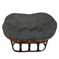 Double Papasan Chair frame with DELUXE cushion - Microsuede Fabric
