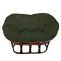 Double Papasan Chair frame with DELUXE cushion - Microsuede Fabric