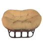 Double Papasan Chair frame with DELUXE cushion - Microsuede Fabric