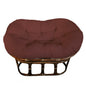 Double Papasan Chair frame with DELUXE cushion - Microsuede Fabric