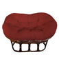 Double Papasan Chair frame with DELUXE cushion - Solid Outdoor Fabric