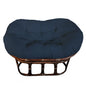 Double Papasan Chair frame with DELUXE cushion - Solid Outdoor Fabric