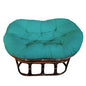 Double Papasan Chair frame with DELUXE cushion - Solid Outdoor Fabric