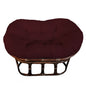 Double Papasan Chair frame with DELUXE cushion - Solid Outdoor Fabric