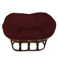 Double Papasan Chair frame with DELUXE cushion - Twill Fabric