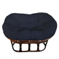 Double Papasan Chair frame with DELUXE cushion - Twill Fabric