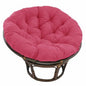 Single Papasan Frame 42″ and cushion - Microsuede Fabric