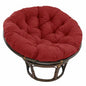 Single Papasan Frame 42″ and cushion - Microsuede Fabric