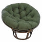 Single Papasan Frame 42″ and cushion - Microsuede Fabric
