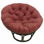 Single Papasan Frame 42″ and cushion - Microsuede Fabric