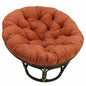 Single Papasan Frame 42″ and cushion - Microsuede Fabric