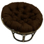 Single Papasan Frame 42″ cushion - Solid Outdoor fabric