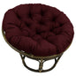 Single Papasan Frame 42″ cushion - Solid Outdoor fabric
