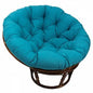 Single Papasan Frame 42″ and tufted cushion - Twill Fabric Range
